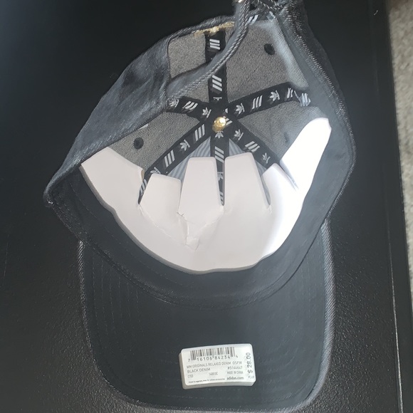 Adidas black denim hat - Picture 2 of 2